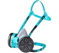 Demi masque de protection respiratoire ""prêt à l'emploi"" - Avec filtres A2P3 - TPE