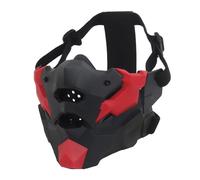 Demi-masque de protection tactique pour airsoft, pour Halloween, paintball, chasse, jeu en plein air, masque mécanique