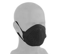 Demi-masque de sport respirant et réutilisable avec équipement de protection pour airsoft, paintball, tactique CS, sports de plein air, gym, cardio, fitness, course à pied, endurance, entraînement
