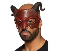 Boland Demi-masque en mousse Demon 72254 Multicolore