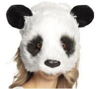 demi-masque panda - boland 56753 Blanc G