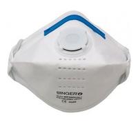 Demi-masque respiratoire filtrant SINGER FFP3 soupape - AUUMP300VSL G