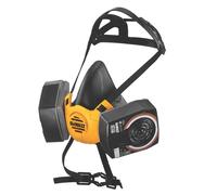 Demi-masque respiratoire taille moyenne DeWalt avec filtres A2-P3