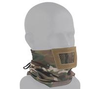Demi-masque tactique, cagoule respirante pour airsoft, équipement de chasse réglable, équipement de protection pour la chasse en plein air (CP)