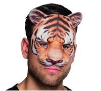 DEMI-MASQUE TIGRE Orange, Cuivre, Mandarine