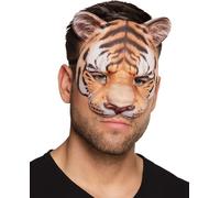 Demi-masque tigre pour adultes