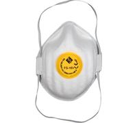 Demi-masques filtrants jetables avec valve (5 pièces) 74541 VOREL