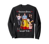 Demi-moitié Sexy d'origine espagnole cultivée aux États-Unis Sweatshirt