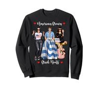 Demi-moitié Sexy d'origine Grecque cultivée aux États-Unis Sweatshirt