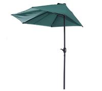 Demi Parasol - NO NAME - Skipper - Vert - Aluminium - Mât déporté - Pliant