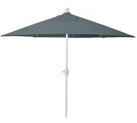 Demi parasol semi-circulaire balcon terrasse UV 50+ polyester/aluminium 3kg avec une portée de 300 cm anthracite sans support 04_0003897