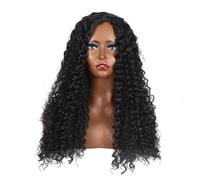 Demi-perruque synthétique à tissage rapide avec maille respirante, demi-perruque à tissage instantané, volume d'apparence naturelle pour femmes, usage quotidien et cosplay