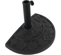 Demi-pied de parasol Parla pr balcon ou terrasse, aspect fonte.