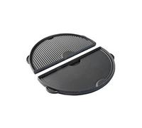BIG GREEN EGG - Demi-plancha en fonte réversible pour BIG GREEN EGG Large G