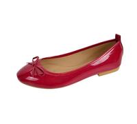 Demi Pointe Danse Baskets Et Chaussures De Sport Femme Chaussons Jazz Anti-Dérapant Chaussure Ballerines Basket Noir Chausson Moderne Classique Talon Salon Confortable B-Rouge 41