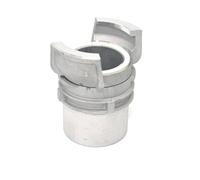 Demi raccord symétrique Guillemin, pompier, à verrou à douille filetée femelle en aluminium - DN 25 x 1'' BSP