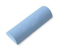 Demi-Rouleau Pilates Antidérapant, Bleu Demi-cylindre 30 12.5 6.2cm, Fermeté Moyenne, Défaut