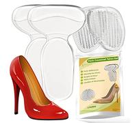 Demi Semelles chaussures Femme Avant Arrière Silicone | Coussinets Antidérapants pour Réduire Pression du Pied et Soulagement Talons Hauts, Escarpin, Sandalette, Nu pied, Chaussure Trop Grande