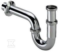 Demi-siphon tubulaire 5/4"x5/4" laiton chromé 305611