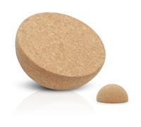 Demi-sphère LOMUG pour planche d'équilibre, en liège massif | Ø 15 cm | Hauteur 7 cm | Convient pour les planches d'équilibre, le yoga, la rééducation, le fitness et les sports de glisse
