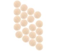 Demi-sphères Perles en Bois 24 Pièces pour Loisirs Créatifs DIY