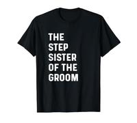 Demi-sœur du marié - Bachelorette de Mariage - Demi-sœur T-Shirt Graphique avec Valeur