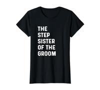 Demi-sœur du marié - Bachelorette de Mariage - Demi-sœur T-Shirt Graphique avec Valeur
