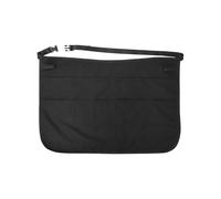 Demi-tablier de cuisine - 55 x 37 cm - de travail de cuisine - de serveuse anti-taches avec 4 poches pour cuisine, jardin, table d'artisanat, salon de coiffure