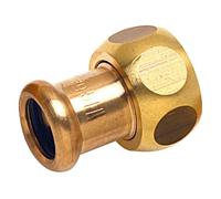 Demi-union laiton à sertir 8359G Ø28 1"1/4 chauffage et sanitaire - THERMADOR 8359G2833