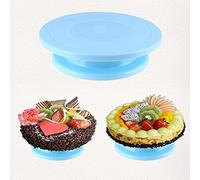 Demiawaking DIY Plat à Gâteaux plate-forme de support rotatif Plateau tournant à gâteau rond Outil de cuisson
