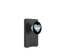 Demiboy DemiMale Pride Drapeau Cœur PopSockets PopWallet pour MagSafe