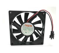 DEMICRATE For TOYON TD8015LS 12V 0.08A 8015 80x80x15mm two-wire cooling fan
