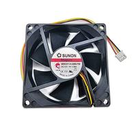 DEMICRATE ME80251VX-Q060-F99 DC 12V 1.9W 8025 80x80x25mm 3-line 8CM Cooling Fan