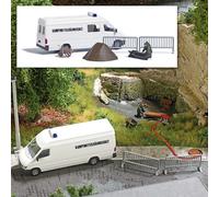 Démineur en action, avec véhicule et accessoires - BUSCH 7954 - HO 1/87
