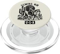 Deming New Mexico USA Cowboy Cheval Style Vintage PopSockets PopGrip pour MagSafe