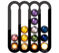 Demi's Home Support magnétique pour capsules Nespresso Vertuo - Montage sur réfrigérateur - Noir
