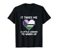 Demisexual Pride Takes Me a Little Longer Vintage Femme T-Shirt