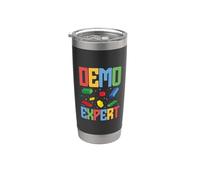 Demo Expert Bâtiment Brique Bâtiment Maître Builder Gobelet isotherme en acier inoxydable double paroi