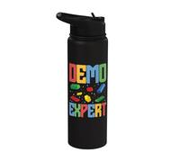 Demo Expert Bâtiment Brique Bâtiment Maître Builder Stainless Steel Insulated Water Bottle