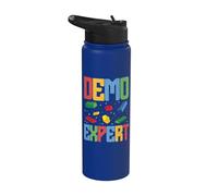 Demo Expert Bâtiment Brique Bâtiment Maître Builder Stainless Steel Insulated Water Bottle