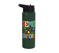 Demo Expert Bâtiment Brique Bâtiment Maître Builder Stainless Steel Insulated Water Bottle