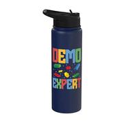Demo Expert Bâtiment Brique Bâtiment Maître Builder Stainless Steel Insulated Water Bottle