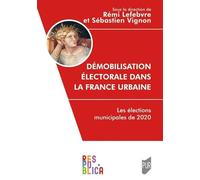 Démobilisation électorale dans la France urbaine: Les élections municipales de 2020