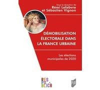 Démobilisation électorale dans la France urbaine Rémi Lefèbvre (Auteur), Sébastien Vignon (Auteur)