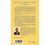 Démocratie et alternance politique au Sénégal - Doudou Sidibé - L'harmattan - broché - Essai