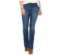 Democracy AB Solution Itty Bitty Boot Jean pour Femme, Bleu, 42