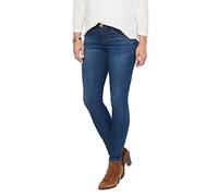 Democracy AB Solution Jean Taille Haute pour Femme, Bleu, 46