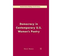 Democracy In Contemporary U.S. Women's Poetry