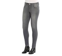 Democracy Jeans AB Solution Jegging Femme, Gris foncé, 40