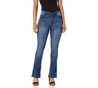 Democracy Petite AB Solution Itty Bitty Boot Jean, Bleu, 30 Femme